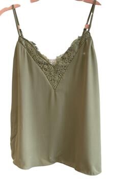 * New ~  MELROSE MARKET ~  Lace Cami Tank XXS ~ Oversized summer